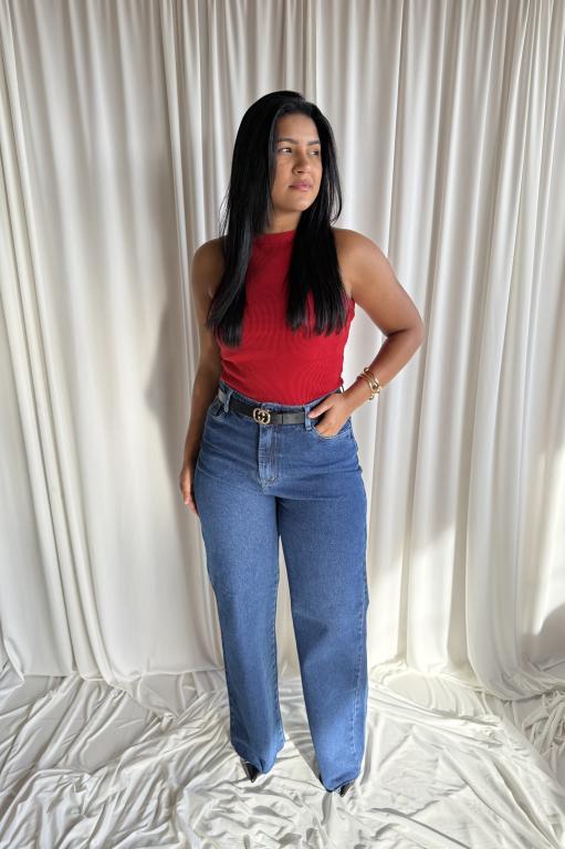 Calça Wide Leg Lauren